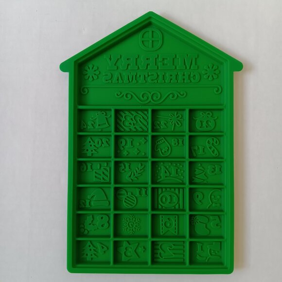 Cost Plus World Market Advent Calendar Silicone Chocolate Mold - Picture 4 of 9